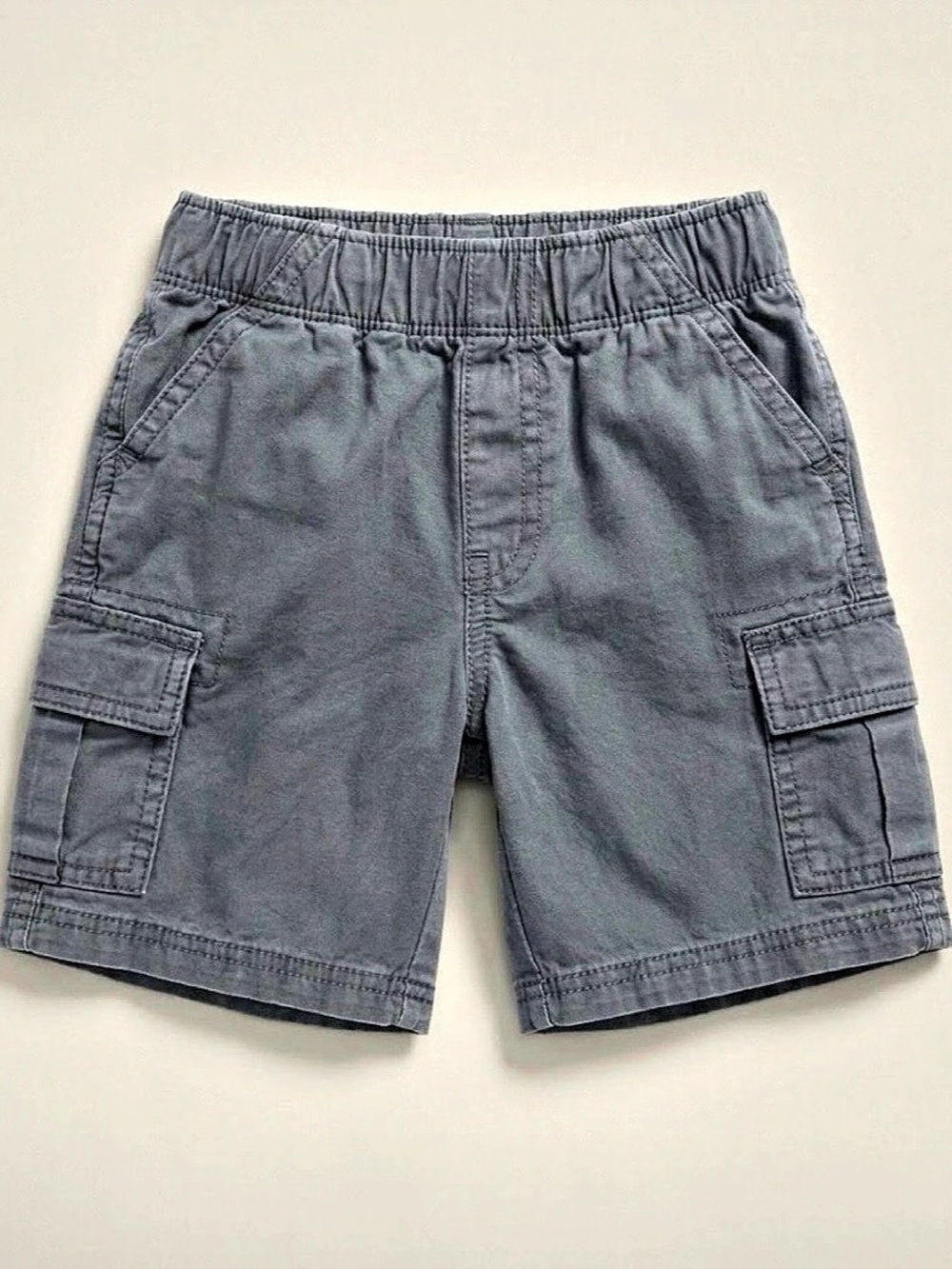 The Children's Place Boys Cargo Shorts — Charcoal Gray Size 18-24M 